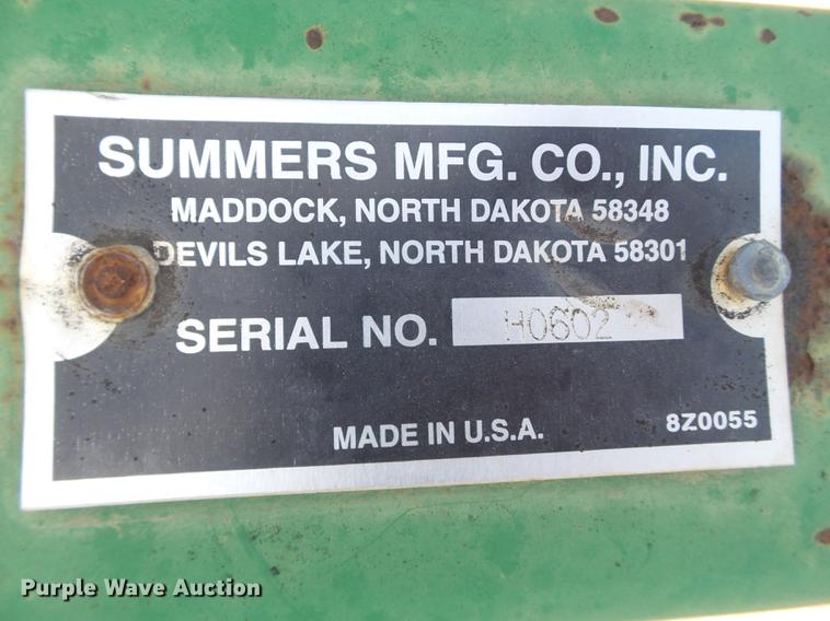 image for item FS9538 Summers spring tooth harrow