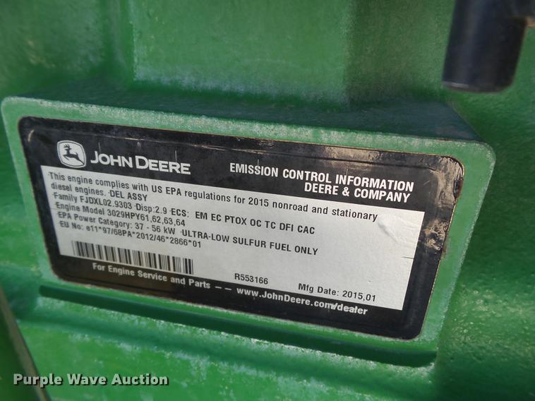 image for item FS9546 2015 John Deere 5065E tractor
