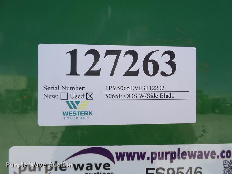 image for item FS9546 2015 John Deere 5065E tractor