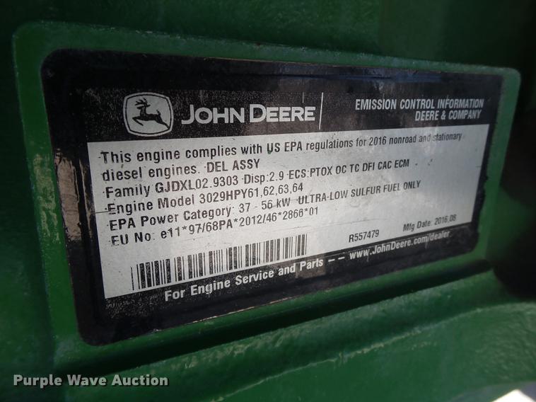 image for item FS9547 2016 John Deere 5065E tractor