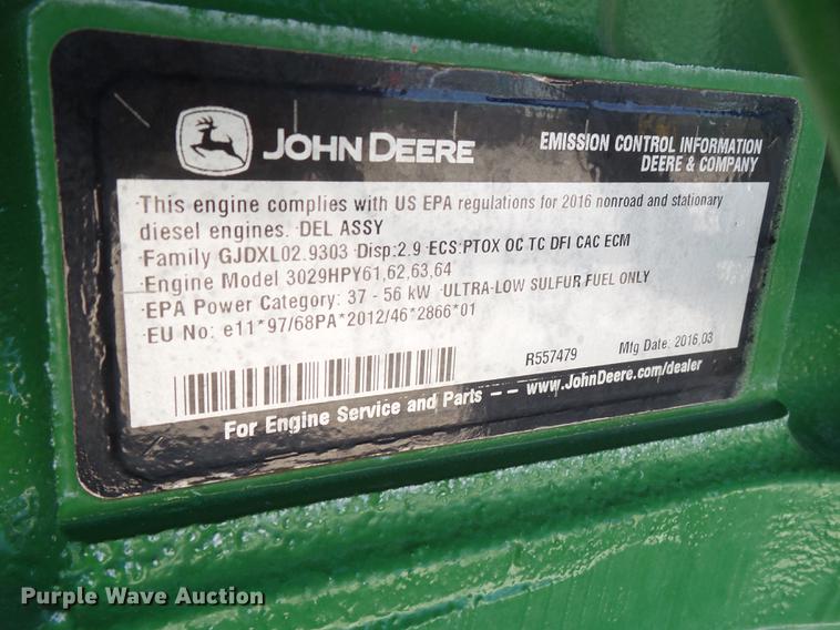image for item FS9548 2016 John Deere 5065E tractor
