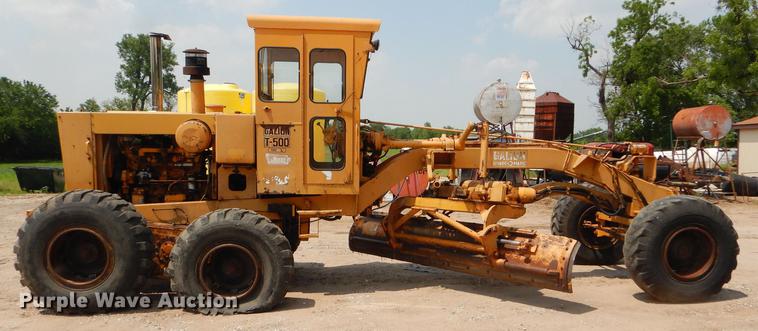 image for item FT9505 1972 Galion T500L rigid frame motor grader