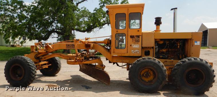 image for item FT9505 1972 Galion T500L rigid frame motor grader