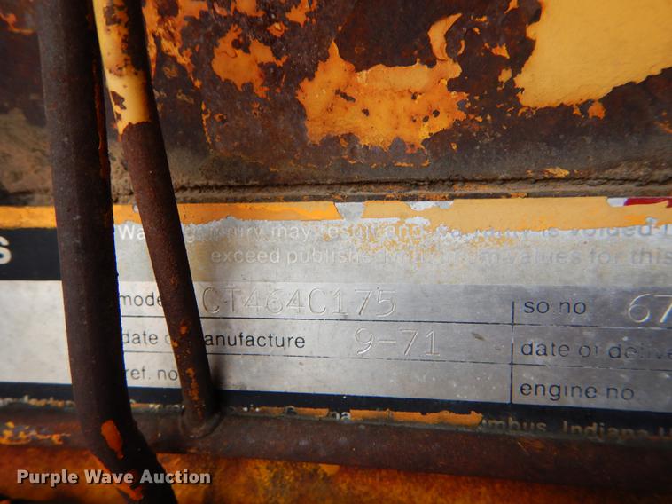 image for item FT9505 1972 Galion T500L rigid frame motor grader