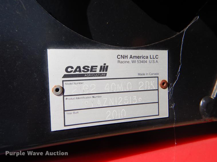 image for item FT9536 2010 Case IH 2162 flex draper head