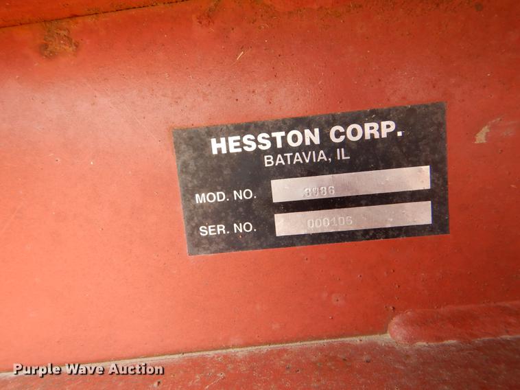 image for item FT9541 Hesston 3986 hay rake