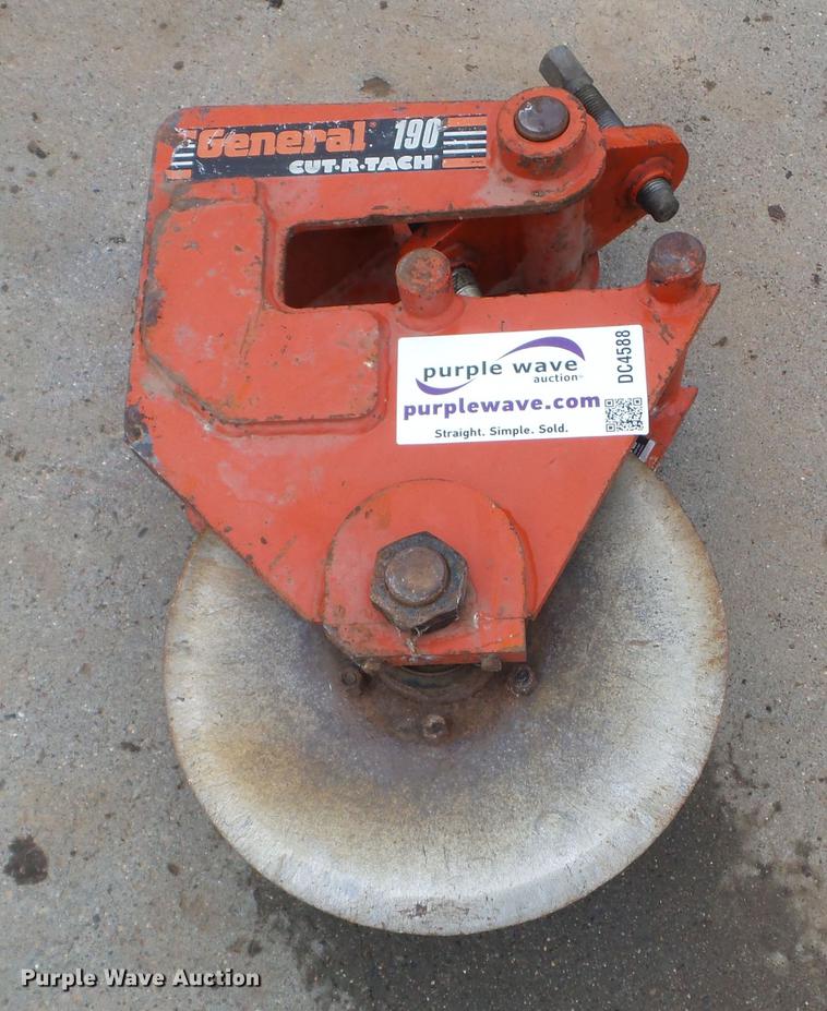 image for item DC4588 General 1900 asphalt cutter