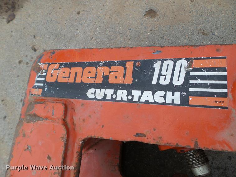image for item DC4588 General 1900 asphalt cutter