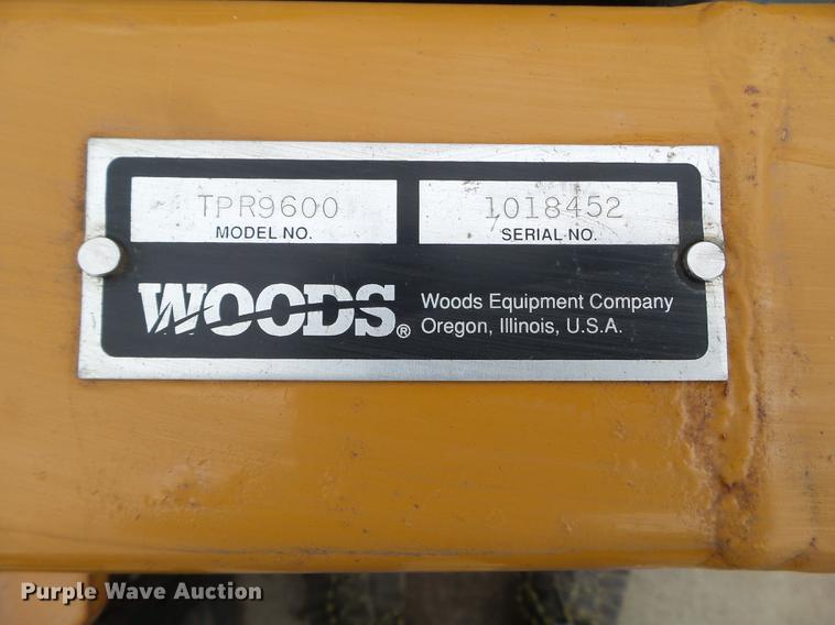 image for item DC4589 Woods TRP9600 power rake