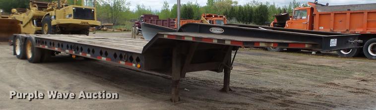 image for item DC4591 1994 Fontaine FLT-7-35HBT drop deck equipment trailer