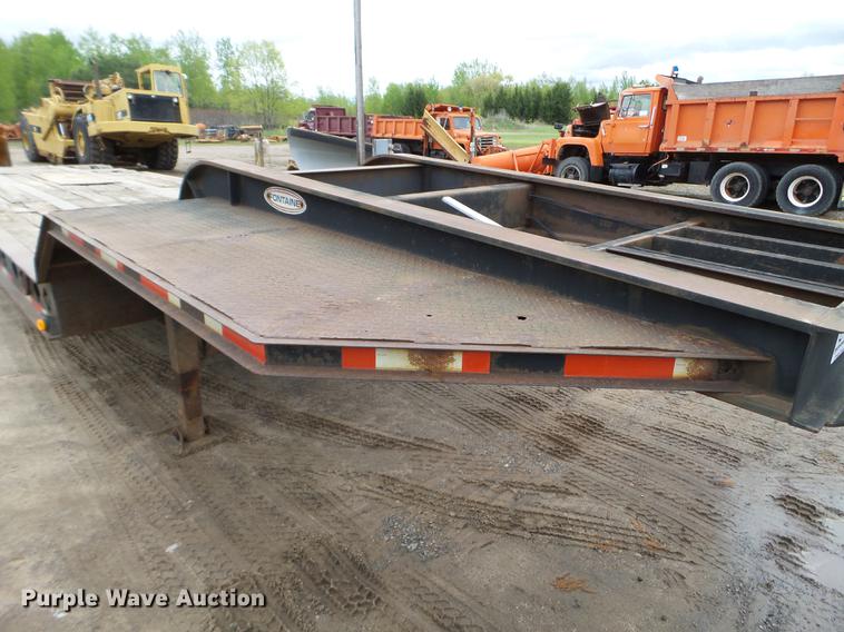 image for item DC4591 1994 Fontaine FLT-7-35HBT drop deck equipment trailer