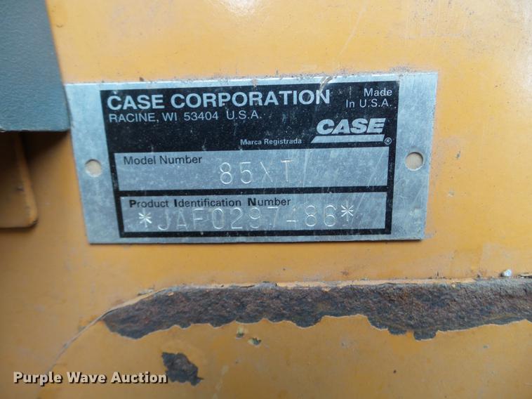 image for item DC4592 1999 Case 85XT skid steer