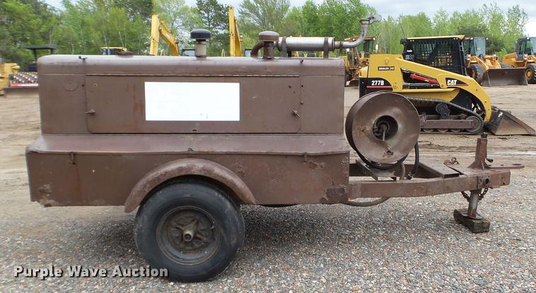 image for item DC4594 Leroi 175SDED air compressor