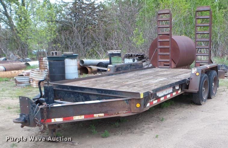 image for item DC4596 2002 Towmaster T14-DD equipment trailer