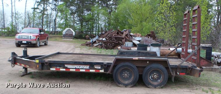 image for item DC4596 2002 Towmaster T14-DD equipment trailer