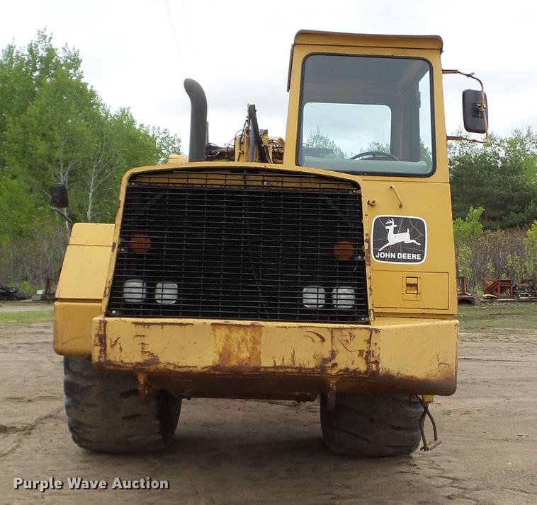image for item DC4598 1990 John Deere 862B elevating scraper
