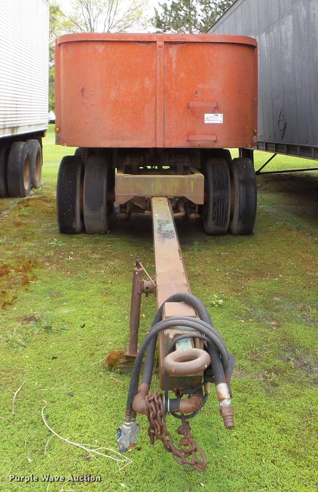 image for item DC4606 1969 end dump pup trailer