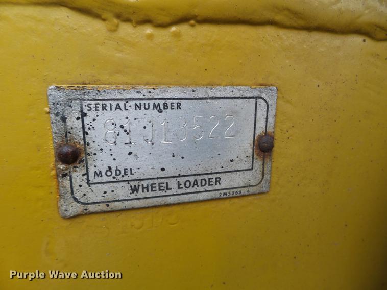image for item DC4607 1980 Caterpillar 950 wheel loader