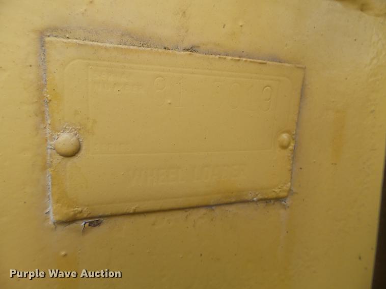 image for item DC4608 1972 Caterpillar 950 wheel loader