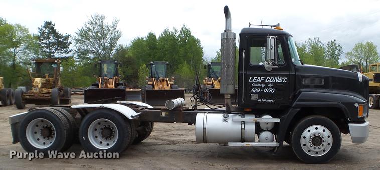 image for item DC4609 1991 Mack CH613 semi truck