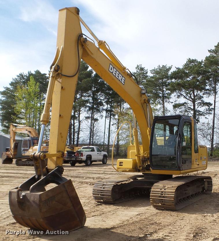 image for item DC4615 2008 John Deere 120C excavator