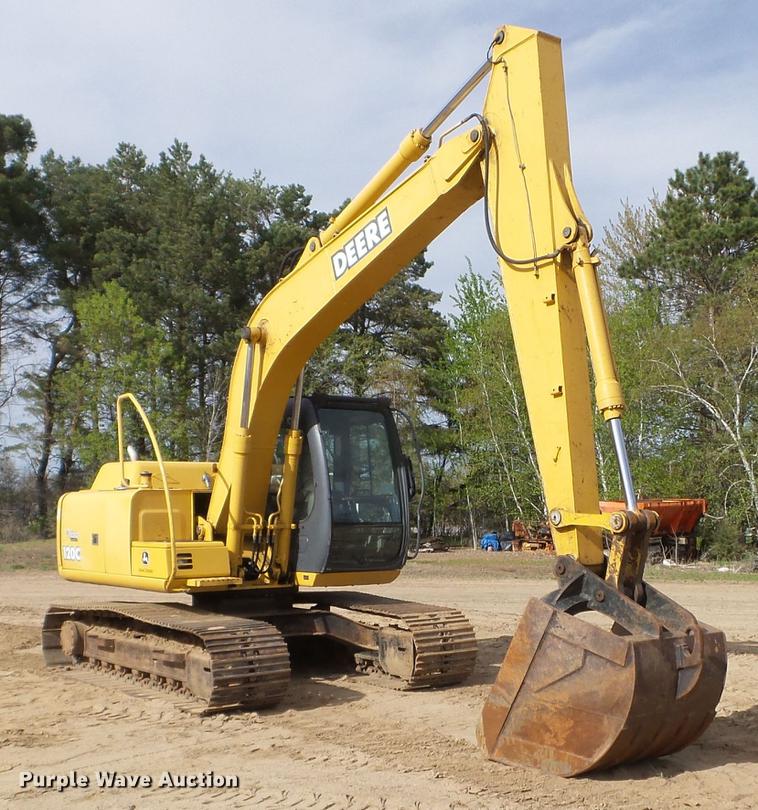 image for item DC4615 2008 John Deere 120C excavator