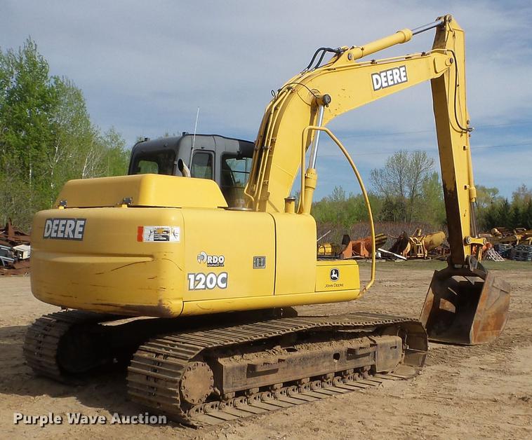 image for item DC4615 2008 John Deere 120C excavator