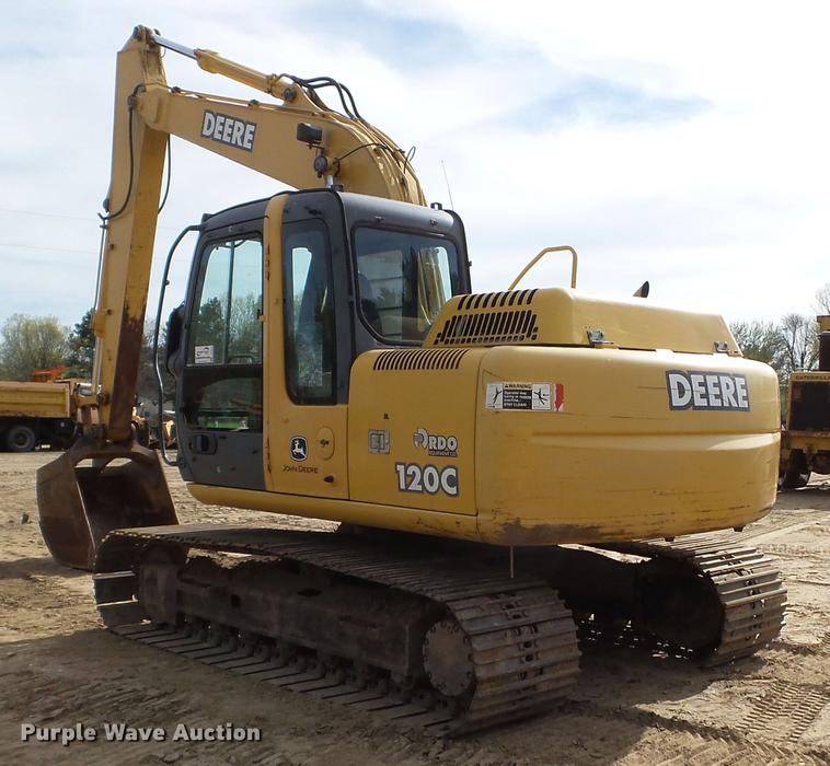image for item DC4615 2008 John Deere 120C excavator