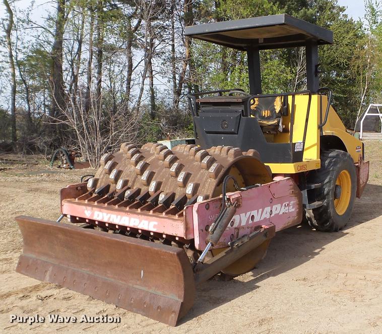 image for item DC4616 1998 Dynapac CA152PD single drum vibratory roller