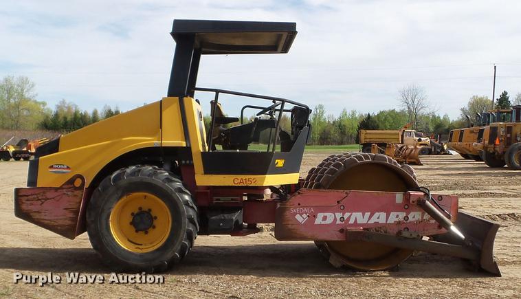 image for item DC4616 1998 Dynapac CA152PD single drum vibratory roller