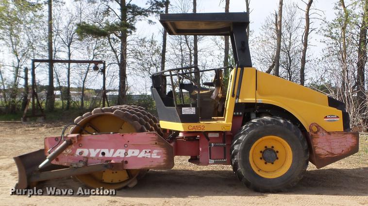 image for item DC4616 1998 Dynapac CA152PD single drum vibratory roller