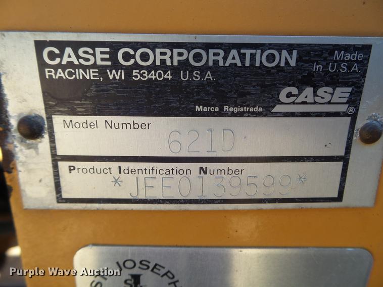 image for item DC4621 2006 Case 621D wheel loader