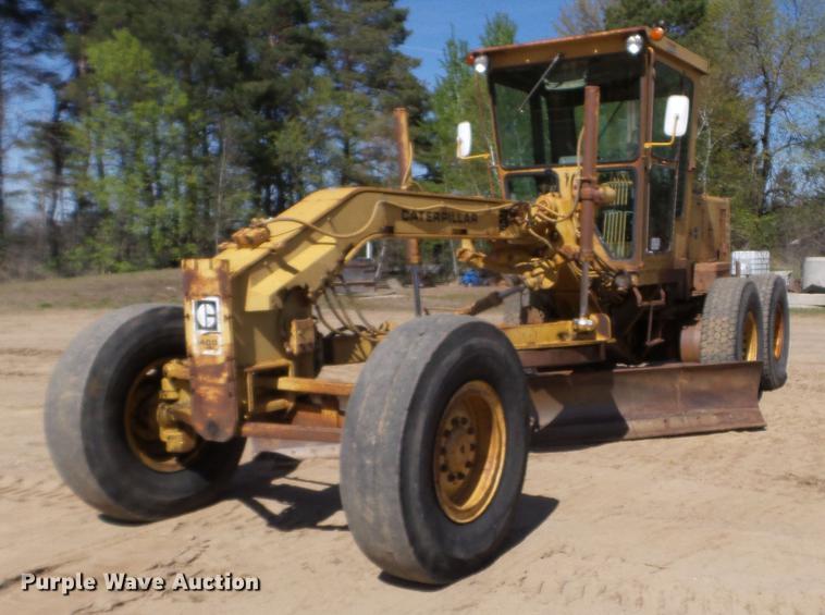 image for item DC4622 1984 Caterpillar 140G motor grader