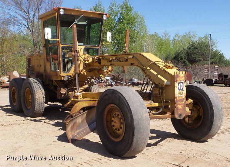 image for item DC4622 1984 Caterpillar 140G motor grader