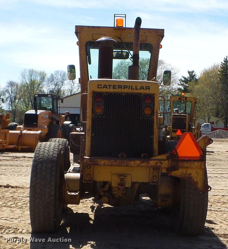 image for item DC4622 1984 Caterpillar 140G motor grader