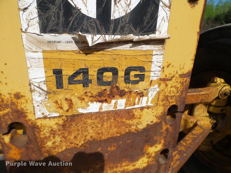 image for item DC4622 1984 Caterpillar 140G motor grader