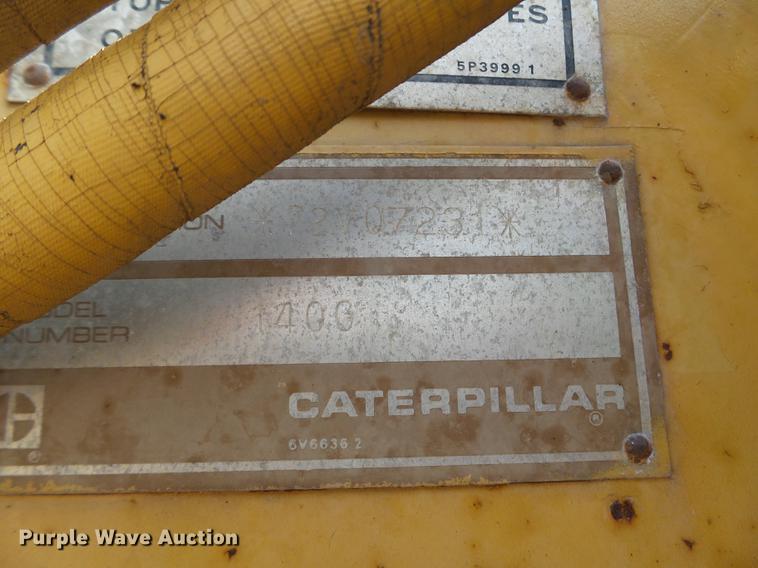 image for item DC4622 1984 Caterpillar 140G motor grader