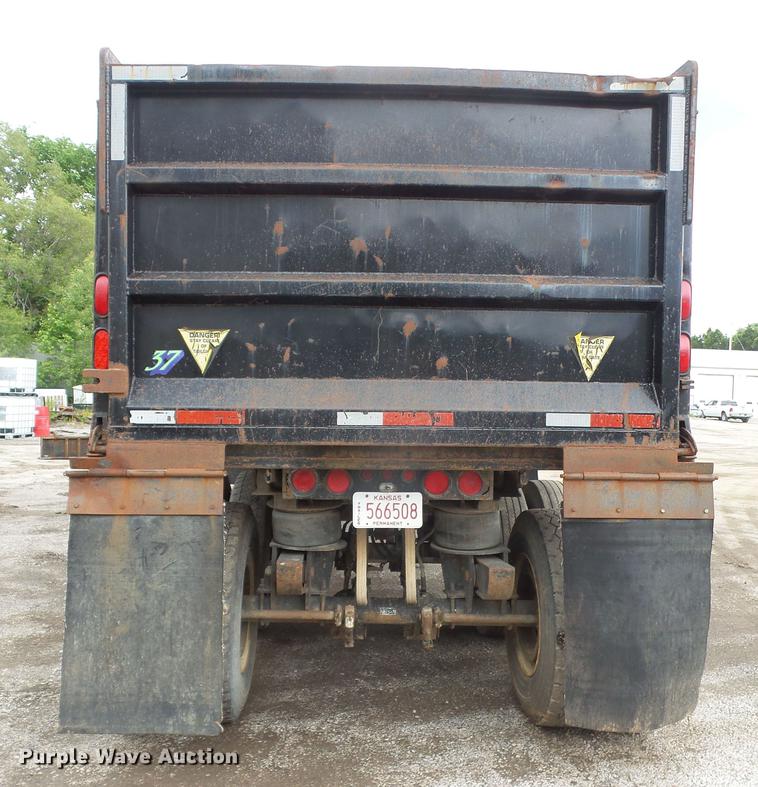 image for item DA6372 1996 Western end dump trailer