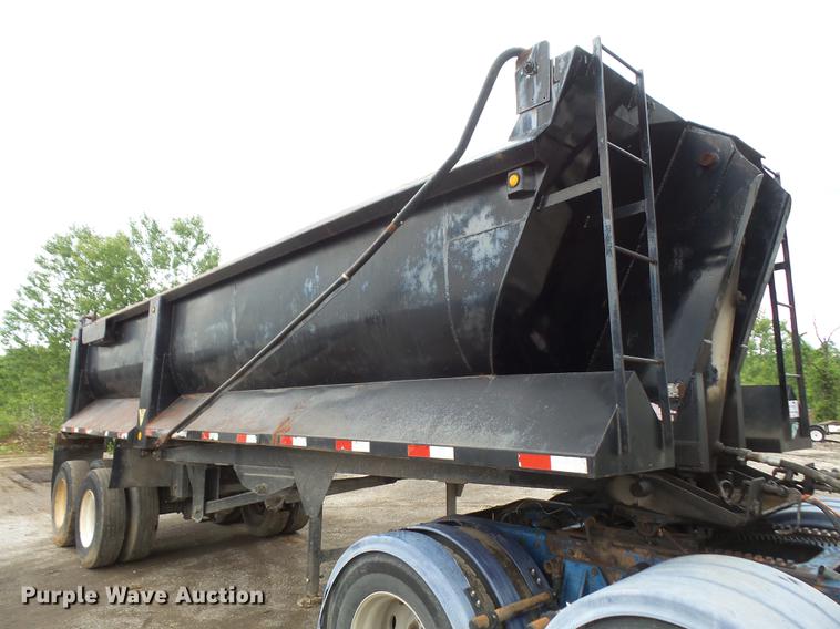 image for item DA6372 1996 Western end dump trailer
