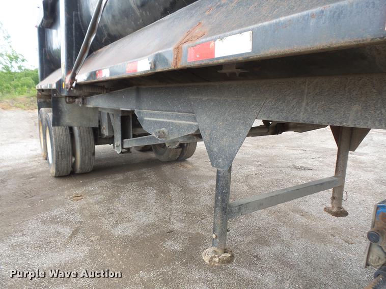 image for item DA6372 1996 Western end dump trailer