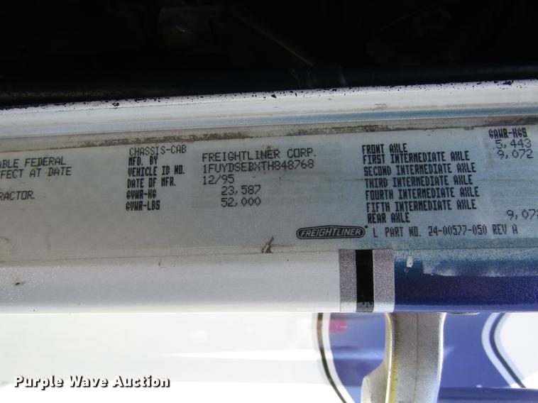 image for item DB4938 1996 Freightliner FLD semi truck