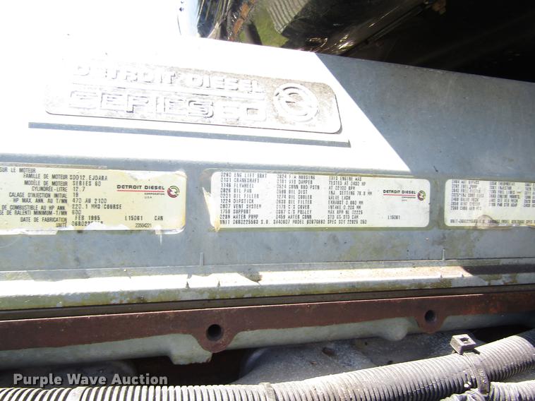 image for item DB4938 1996 Freightliner FLD semi truck