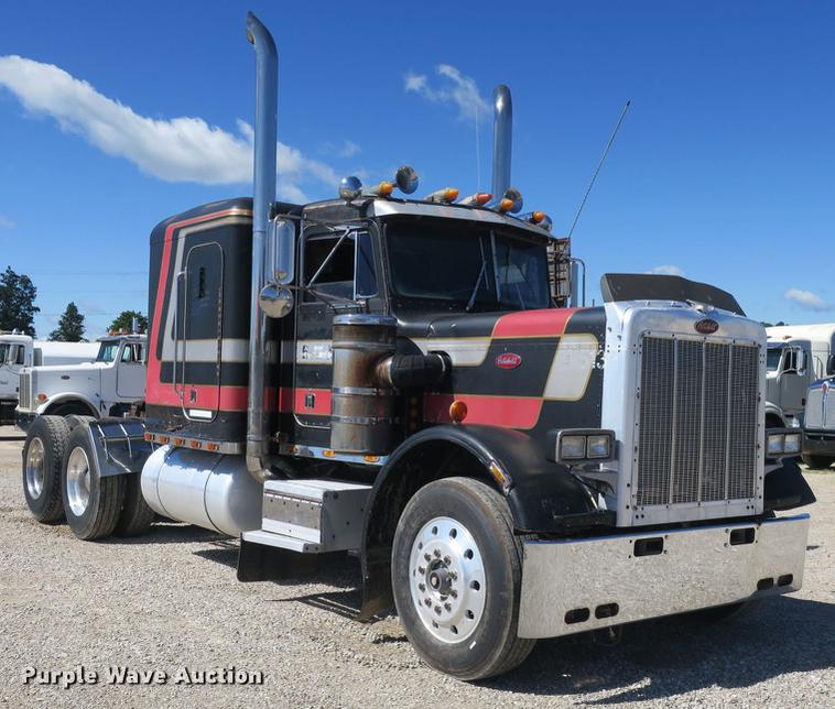 image for item DB8754 1984 Peterbilt 359 semi truck