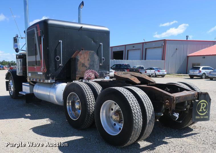 image for item DB8754 1984 Peterbilt 359 semi truck