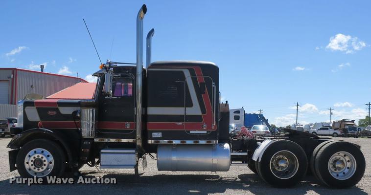 image for item DB8754 1984 Peterbilt 359 semi truck