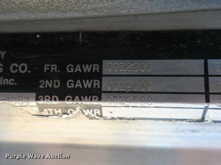 image for item DB8754 1984 Peterbilt 359 semi truck