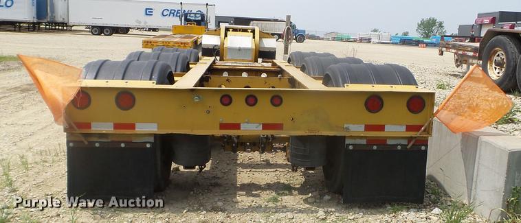 image for item DC4556 2007 Etnyre lowboy equipment trailer