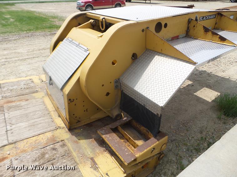 image for item DC4556 2007 Etnyre lowboy equipment trailer
