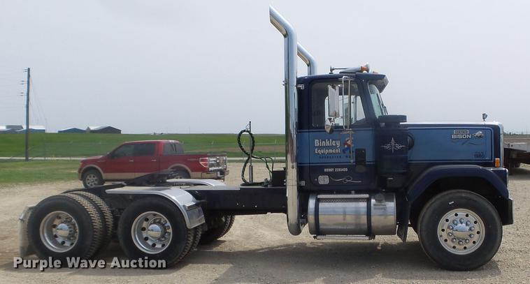 image for item DC4558 1980 GMC Bison semi truck