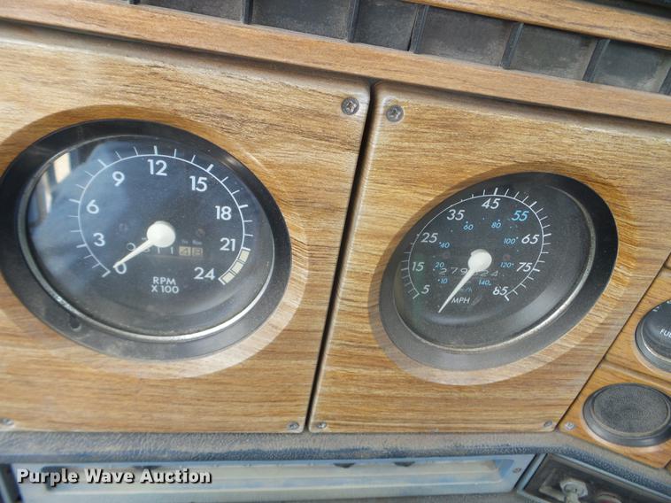 image for item DC4558 1980 GMC Bison semi truck